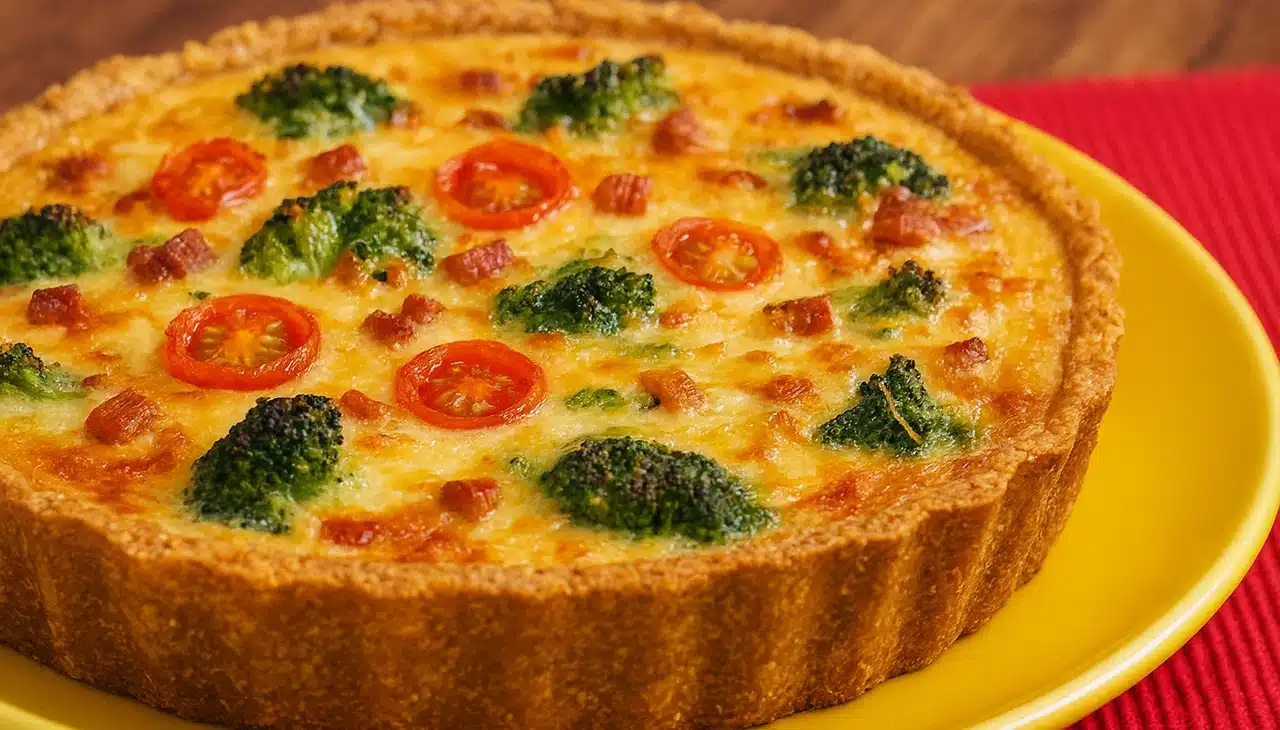 receita de quiche vegano