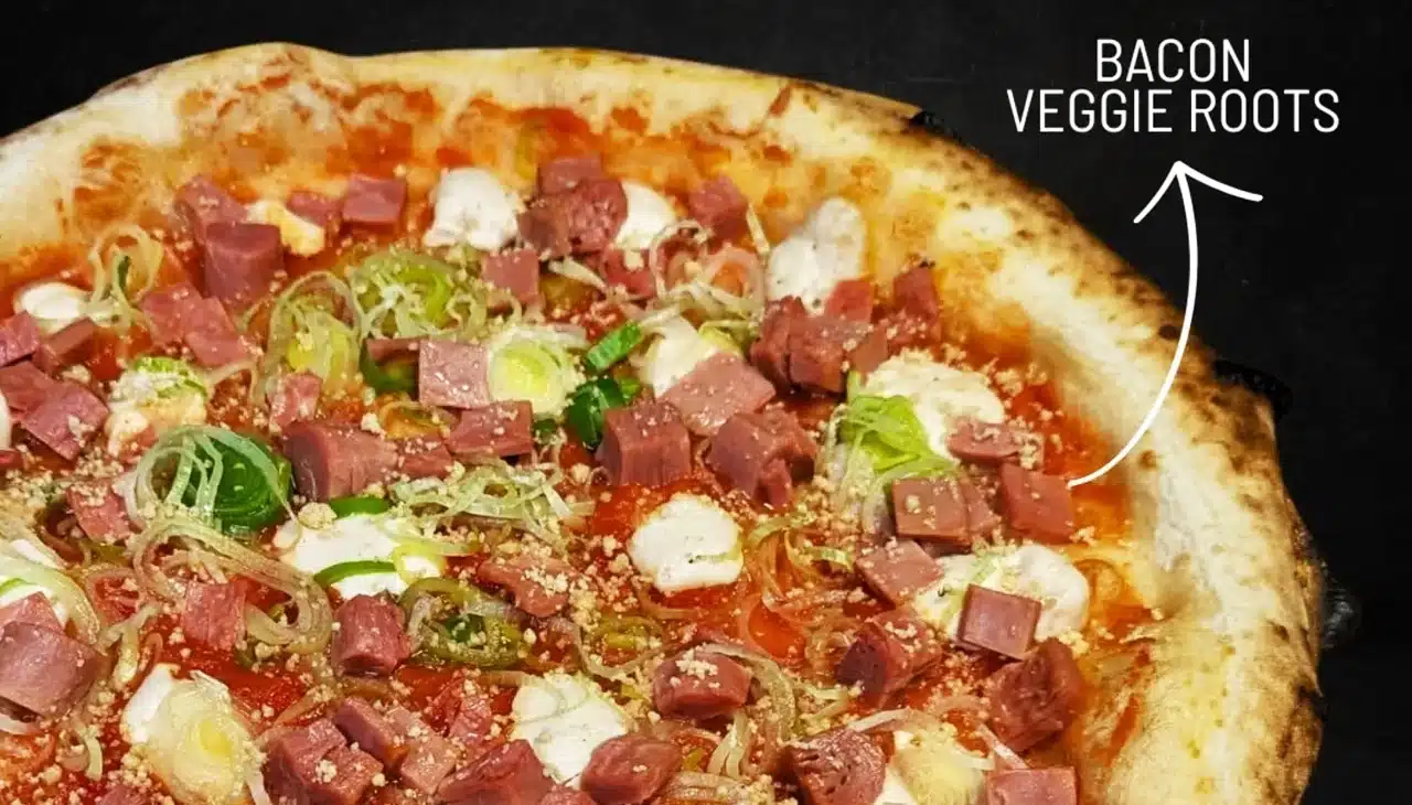 bacon vegano surreal