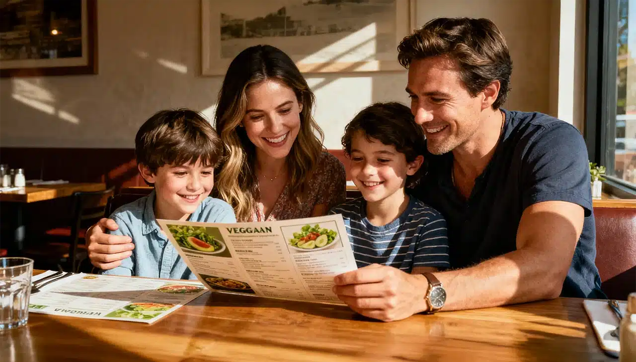 Cardápio Vegano